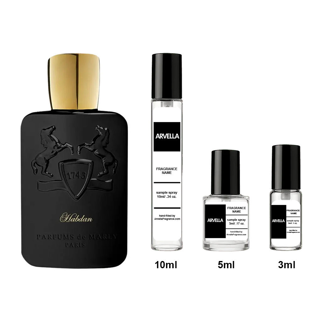 Parfums de Marly Habdan Sample 10ml Spray - Arvella Fragrance